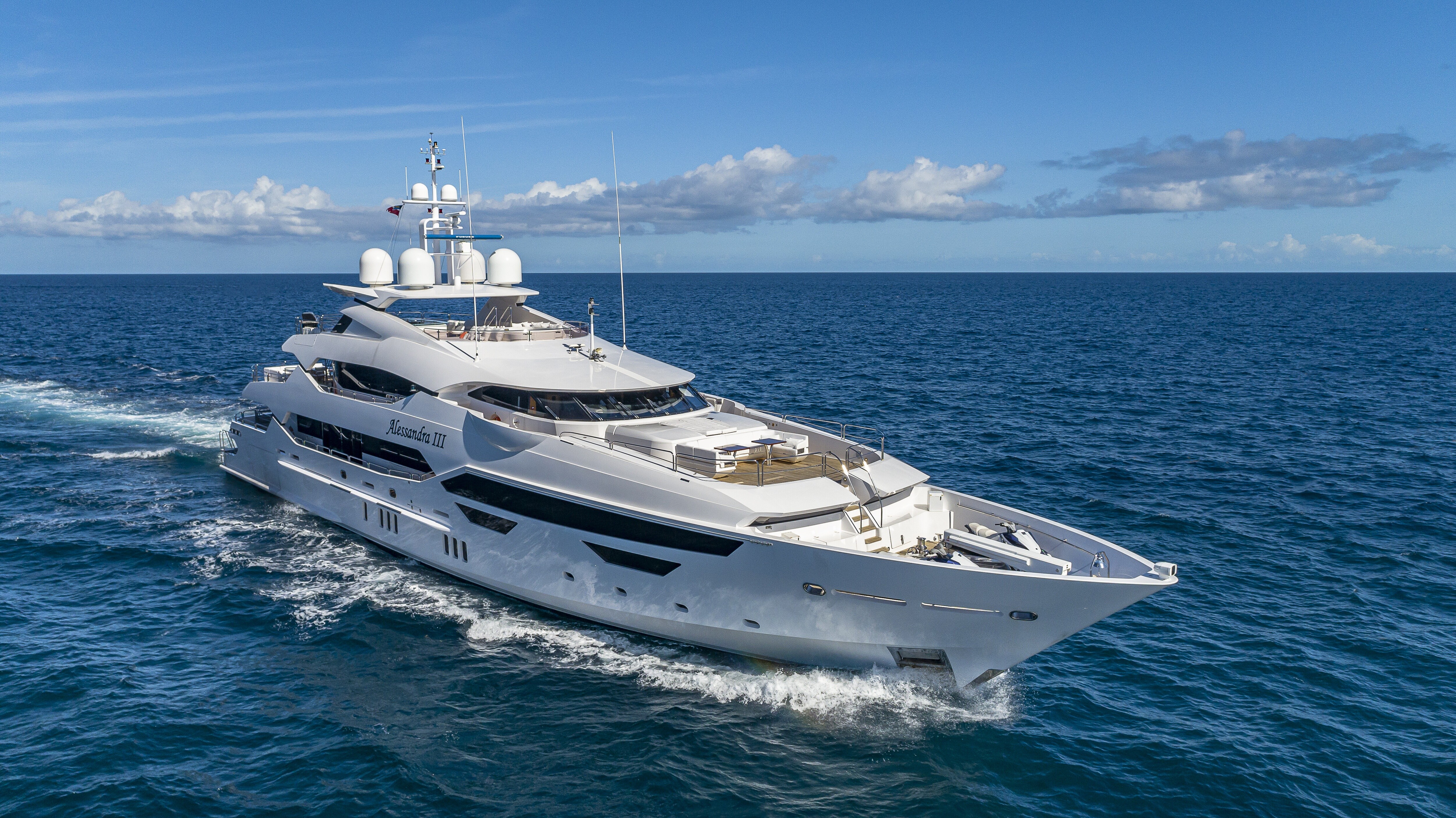 Aboard ALESSANDRA III a 155ft (47.24m) luxury motor yacht for Charter available with Fraser Yachts, built by SUNSEEKER in 2016
