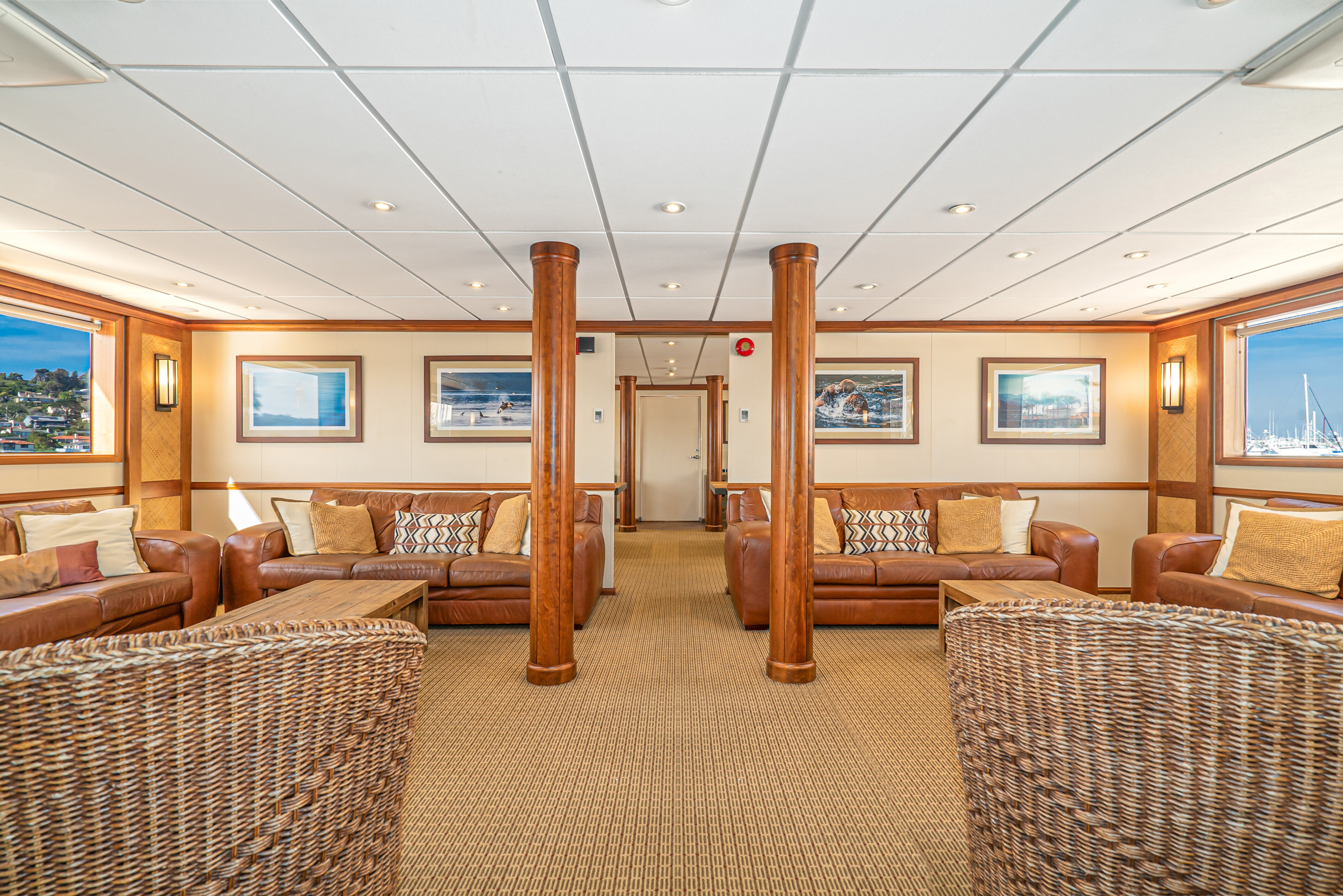Aboard PACIFIC PROVIDER a 157ft (47.85m) luxury motor yacht for Sale available with Fraser Yachts, built by BLOUNT MARINE in 1978