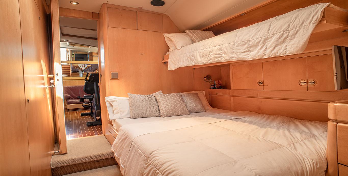Aboard OYA a 98ft (30m) luxury sailing yacht , built by CAMPER & NICHOLSONS in 1989