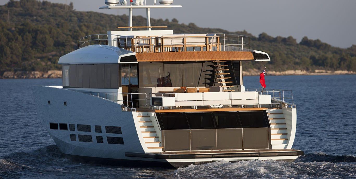 Aboard KANGA a 86ft (26.24m) luxury motor yacht , built by WALLY in 2012