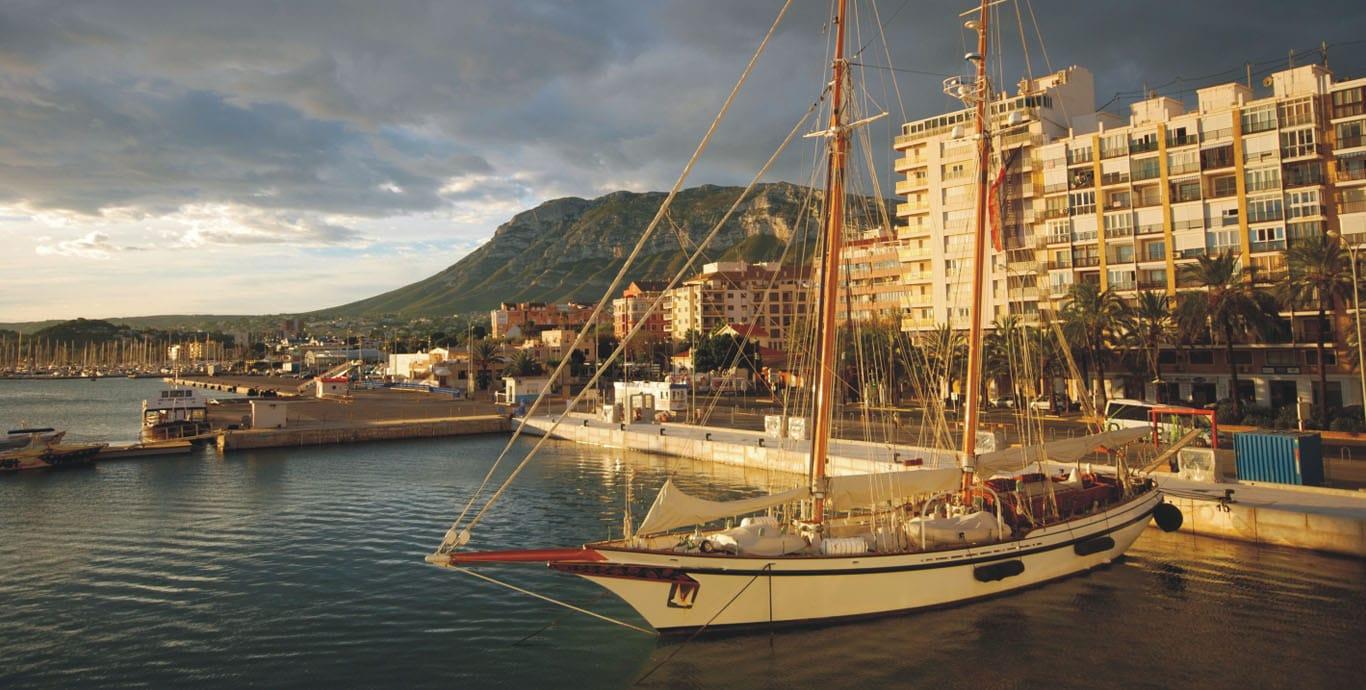 Aboard BORKUMRIFF II a 101ft (31m) luxury sailing yacht , built by LUBBE-VOSS in 1982
