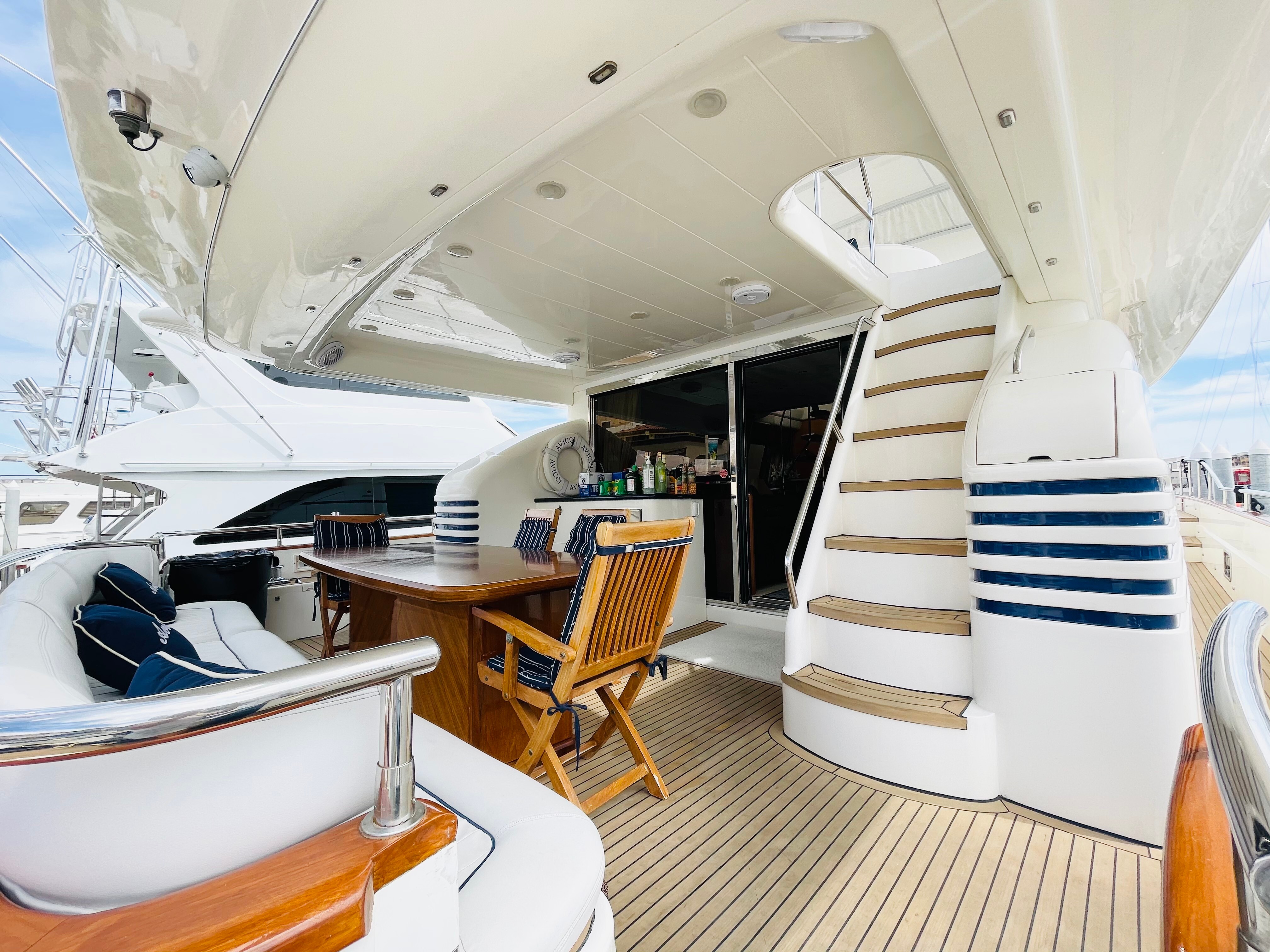 AVICCI motor yacht for Sale by Fraser Yachts, built by VIKING PRINCESS