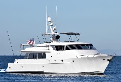 Aboard FIVE STAR a 103ft (31.39m) luxury motor yacht , built by WESTPORT in 1989