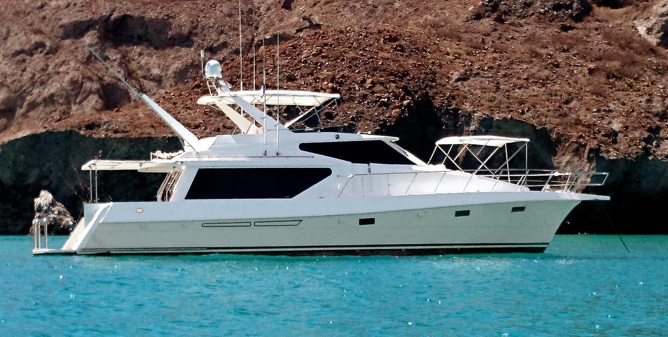 Aboard CABERNET a 57ft (17.37m) luxury motor yacht , built by MCKINNA in 1998