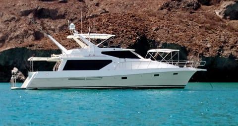 Aboard CABERNET a 57ft (17.37m) luxury motor yacht , built by MCKINNA in 1998