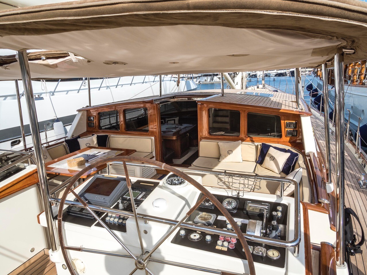 Aboard IRELANDA a 104ft (31.95m) luxury sailing yacht for Sale & Charter available with Fraser Yachts, built by ALLOY YACHTS in 1996