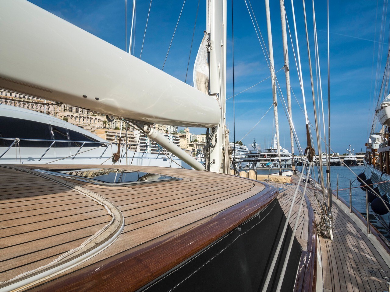 Aboard IRELANDA a 104ft (31.95m) luxury sailing yacht for Sale & Charter available with Fraser Yachts, built by ALLOY YACHTS in 1996