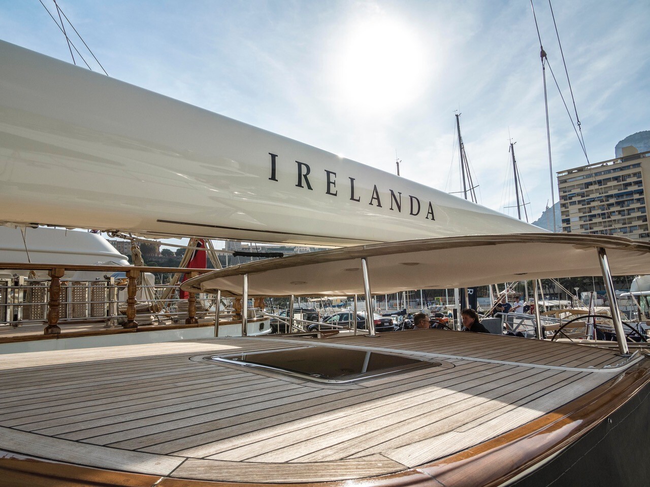 Aboard IRELANDA a 104ft (31.95m) luxury sailing yacht for Sale & Charter available with Fraser Yachts, built by ALLOY YACHTS in 1996