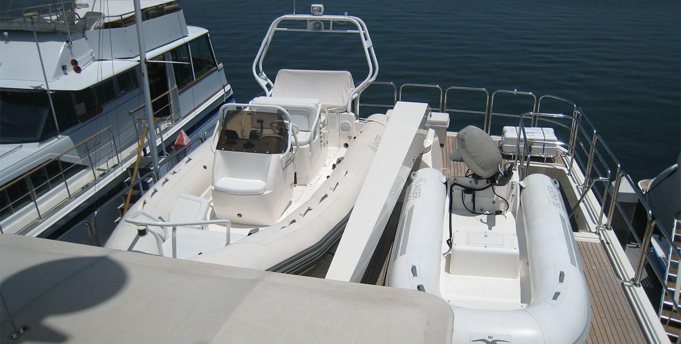 Aboard ISLANDER a 84ft (25.6m) luxury motor yacht , built by NORTHERN MARINE in 2006