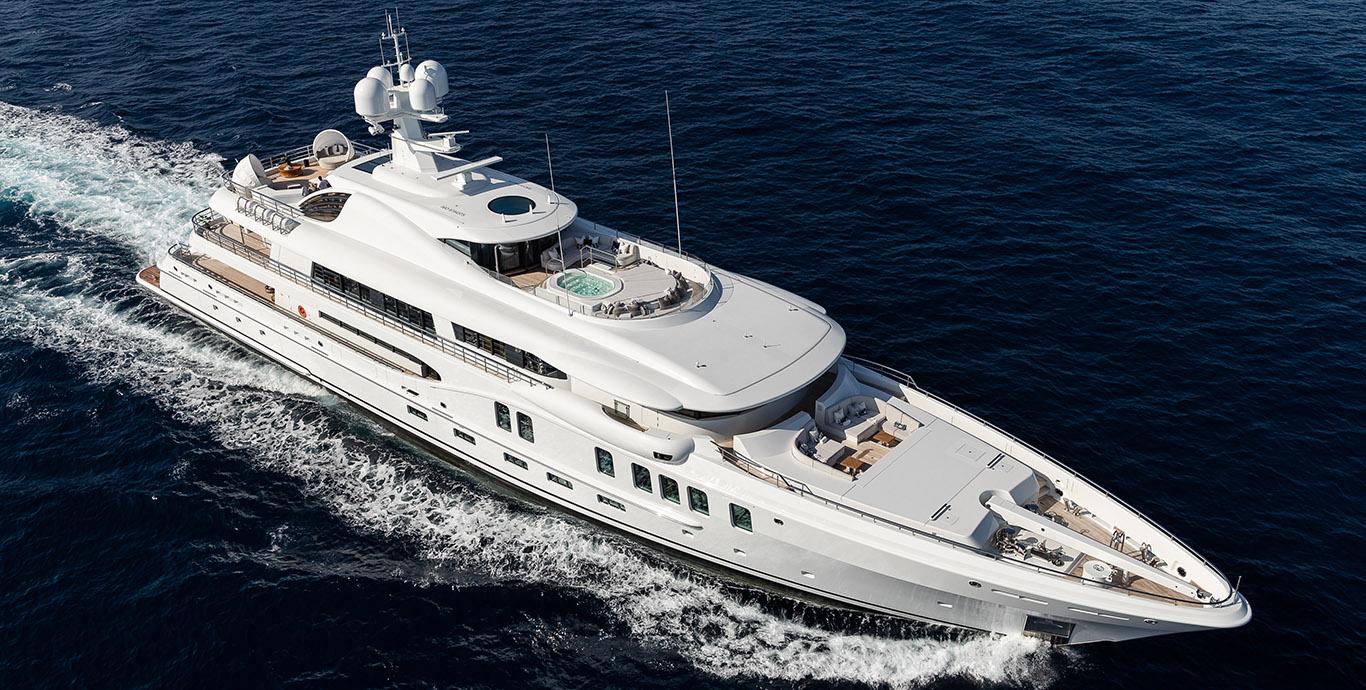 Aboard NENINKA a 221ft (67.6m) luxury motor yacht , built by AMELS in 2019