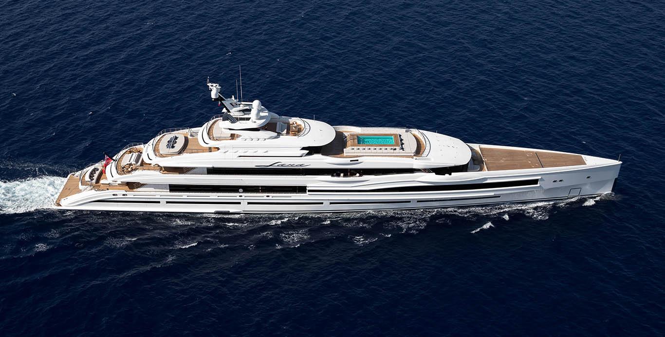 Aboard MAR a 351ft (107m) luxury motor yacht , built by BENETTI in 2020