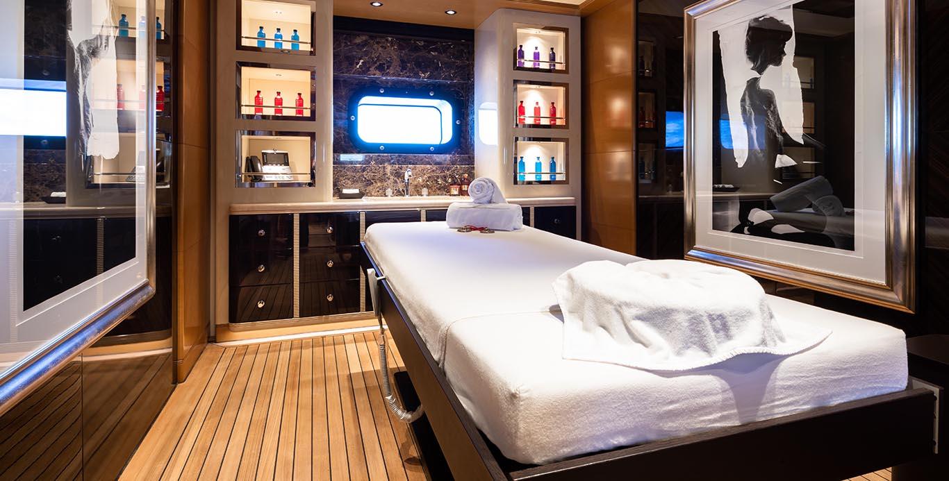 Aboard MAR a 351ft (107m) luxury motor yacht , built by BENETTI in 2020