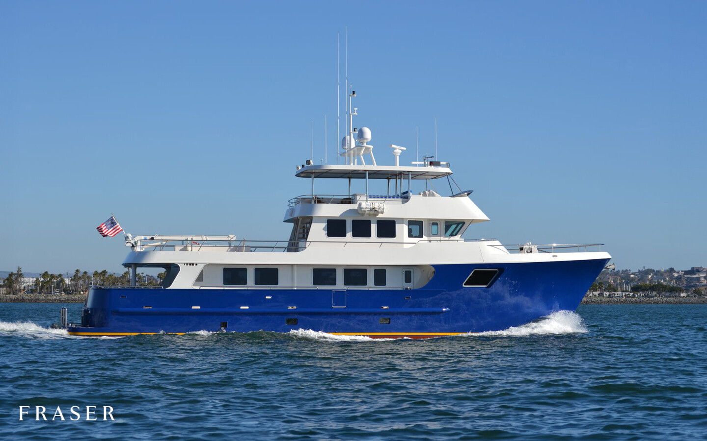 D'NICE motor yacht  by Fraser Yachts, built by ALLSEAS YACHTS