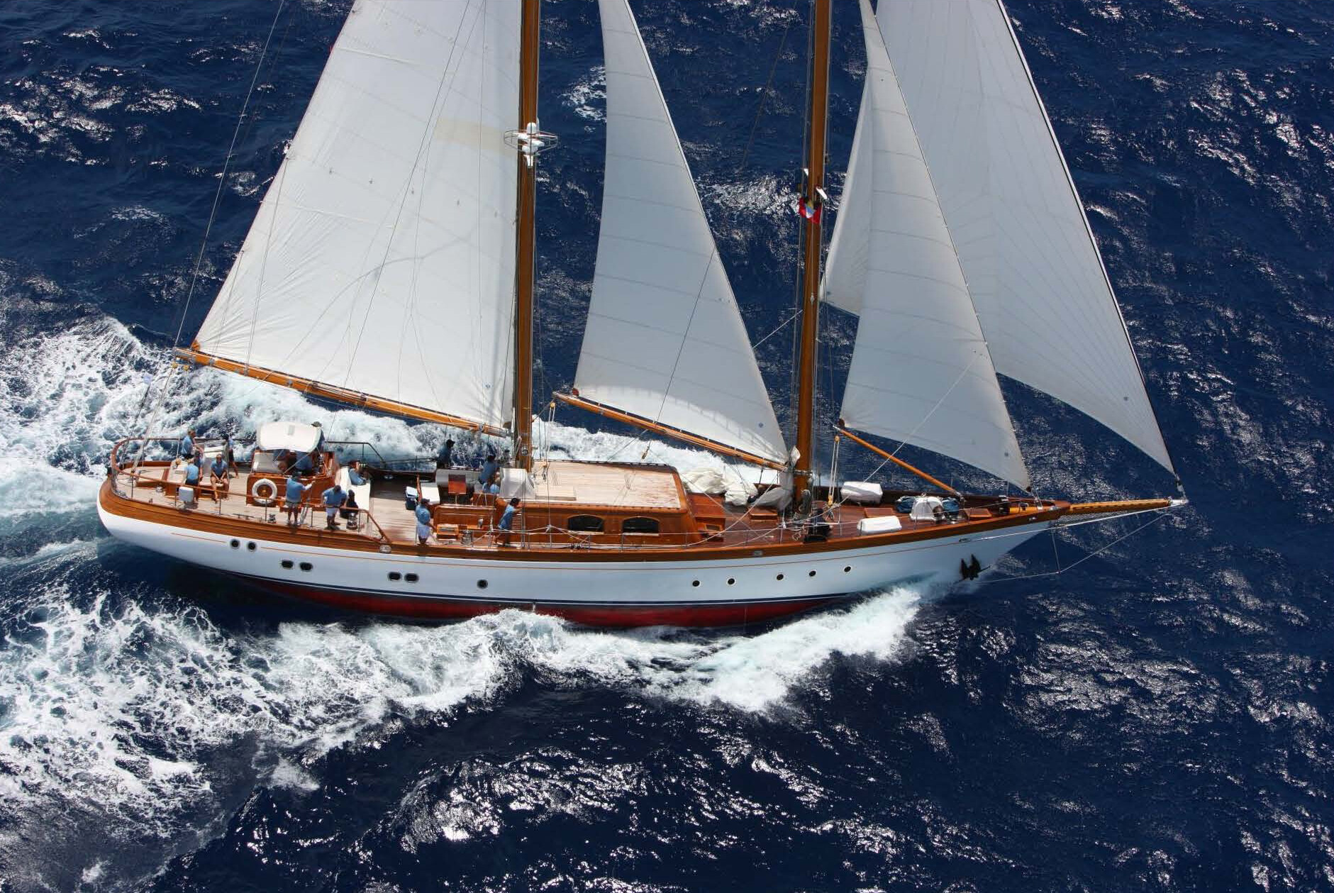 SELJM sailing yacht  by Fraser Yachts, built by SANGERMANI