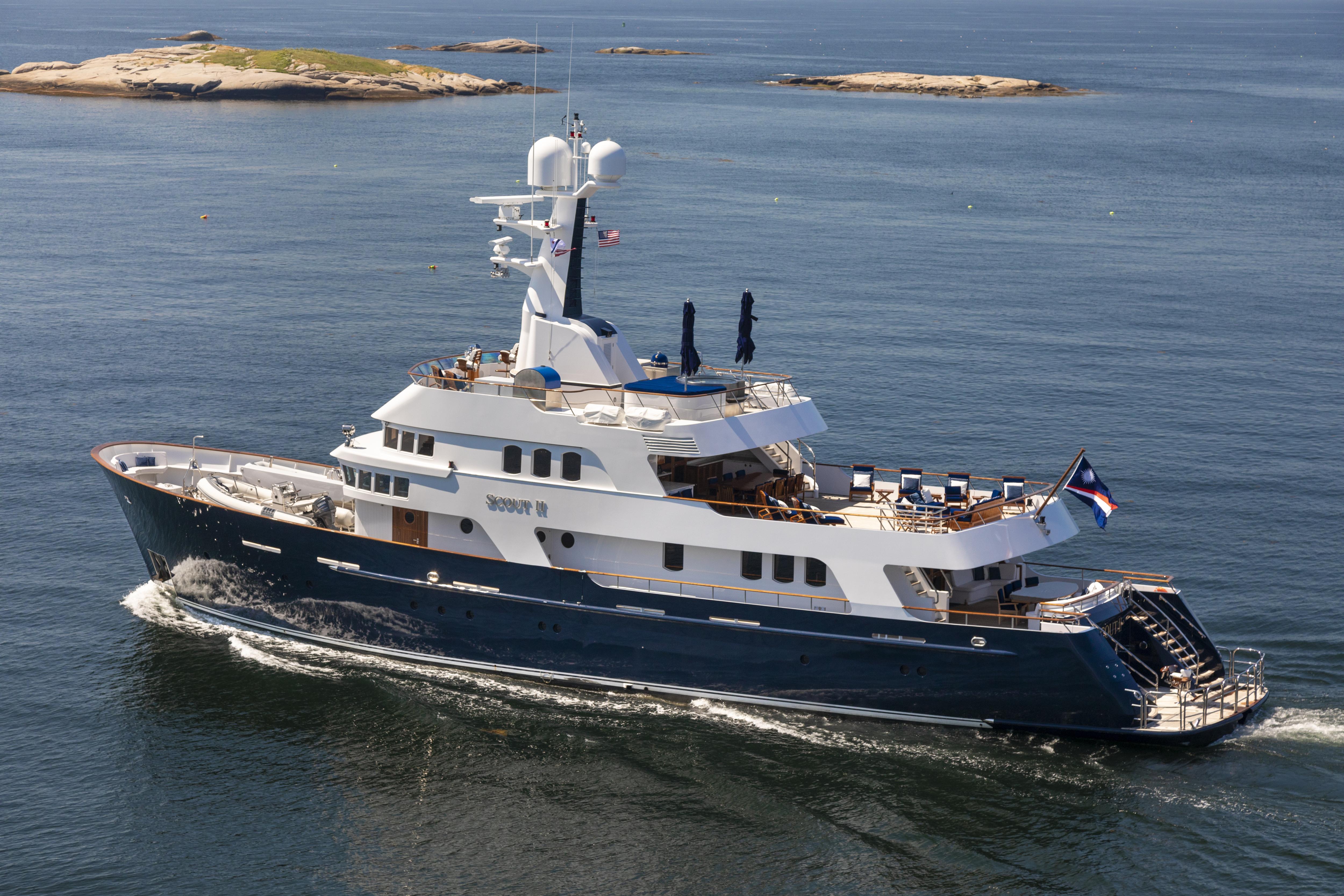 GLACIAL BEAR motor yacht  by Fraser Yachts, built by BROOKE MARINE