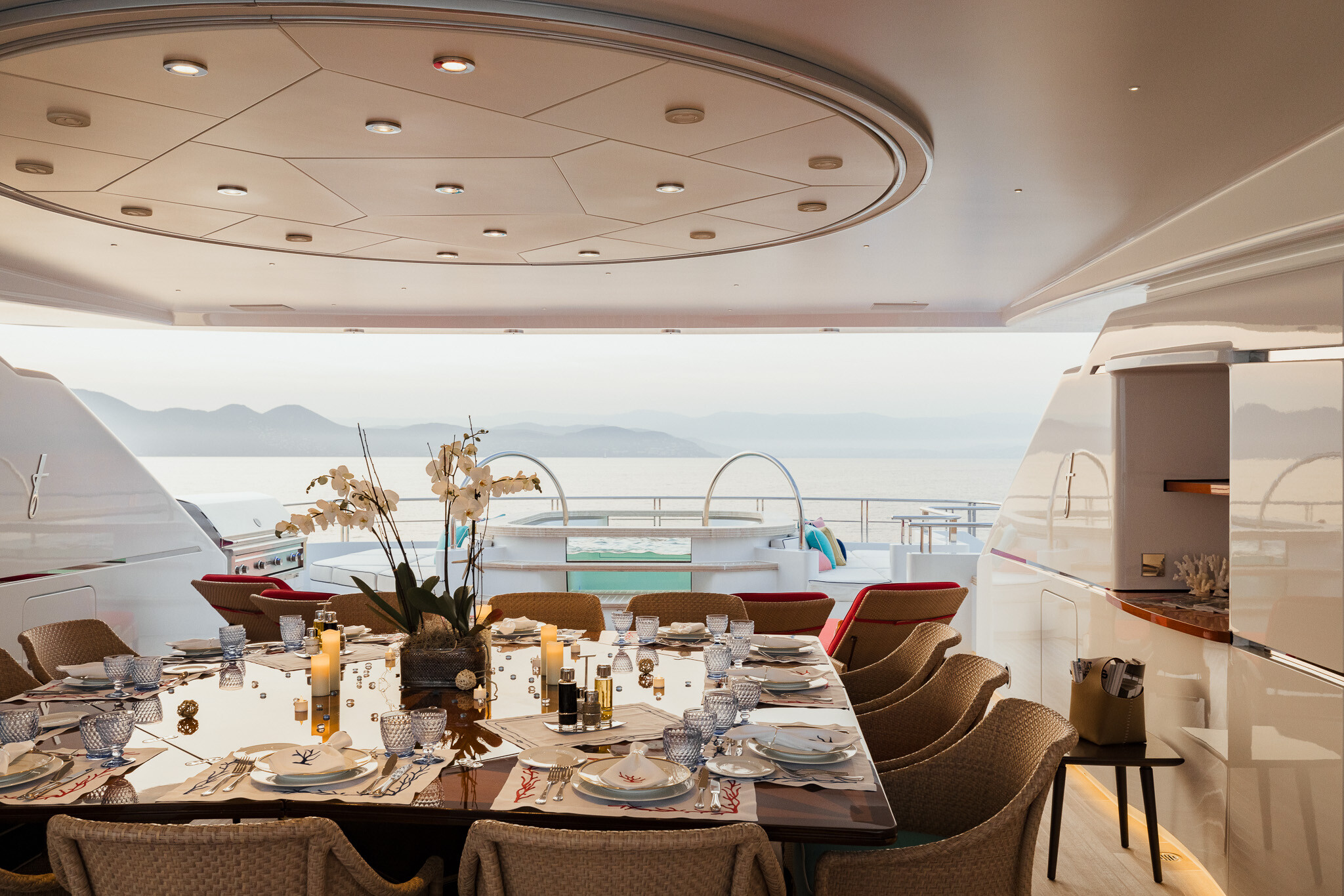 Aboard FOREVER YOU a 179ft (54.65m) luxury motor yacht , built by ISA in 2014