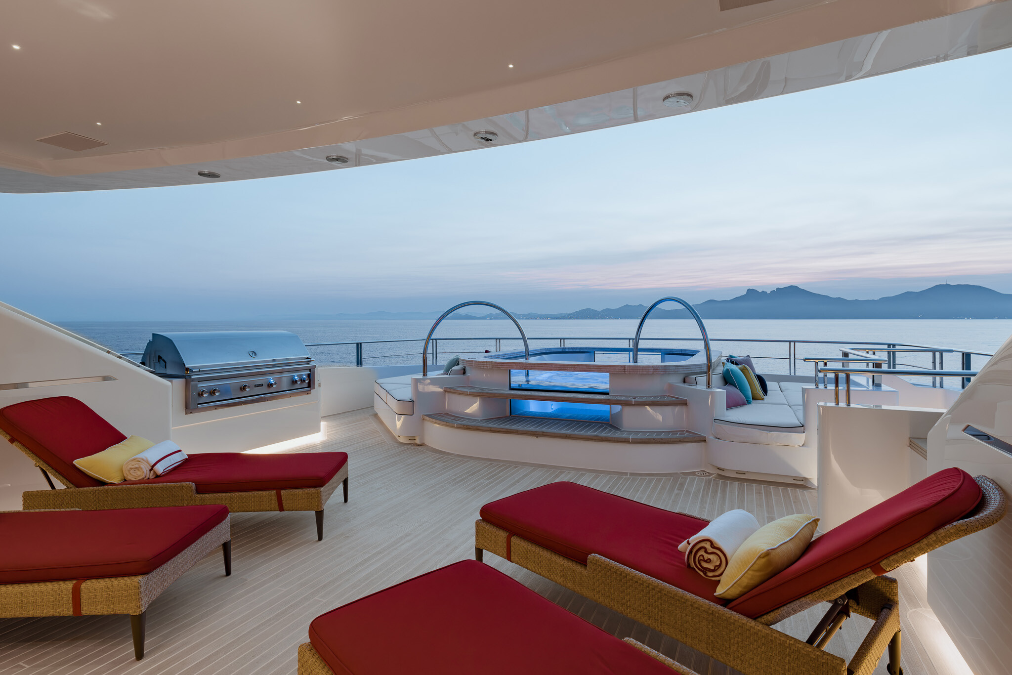 Aboard FOREVER YOU a 179ft (54.65m) luxury motor yacht , built by ISA in 2014