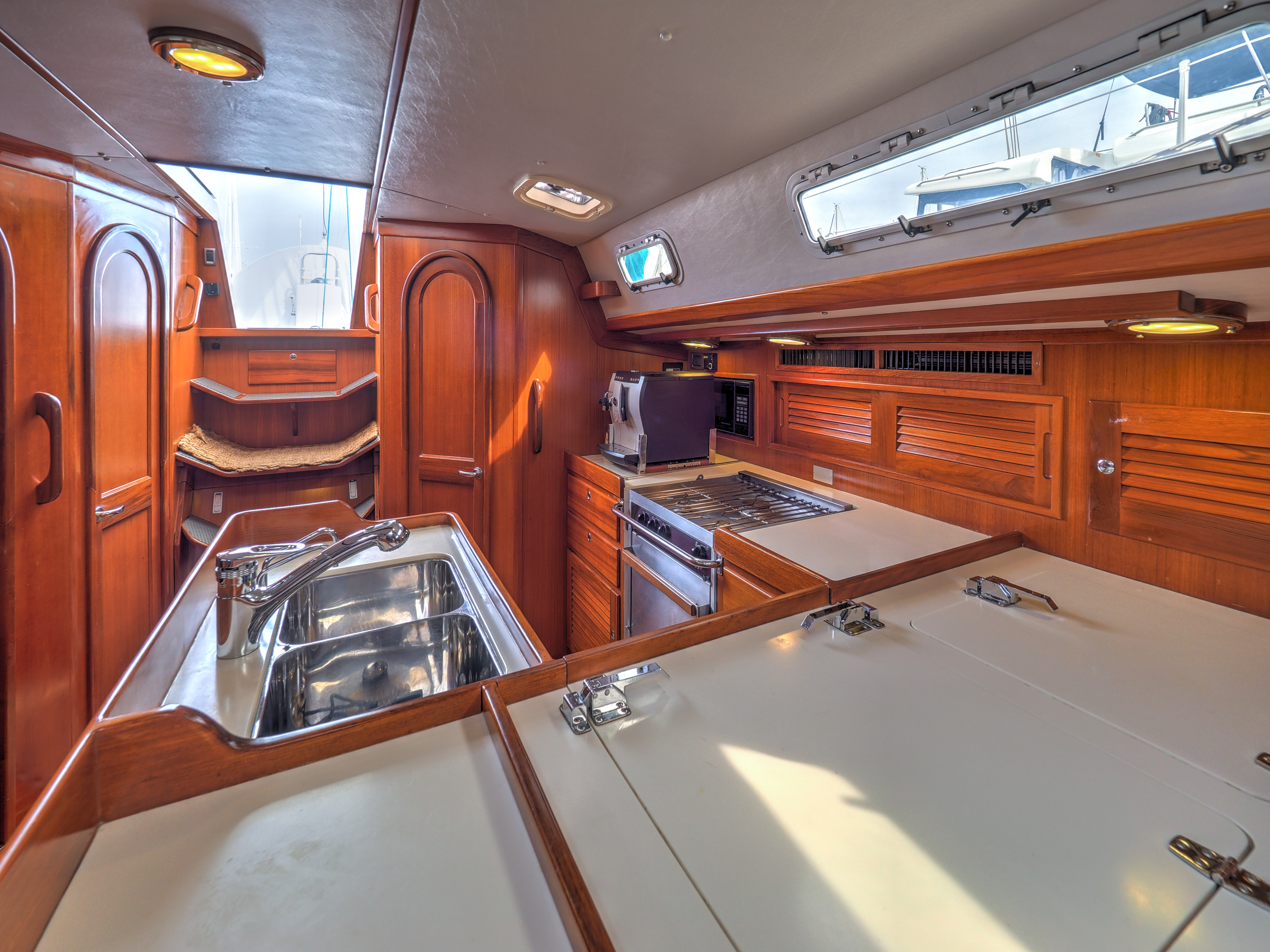 Aboard BLUE a 52ft (16.03m) luxury sailing yacht for Sale available with Fraser Yachts, built by J BOATS in 2003