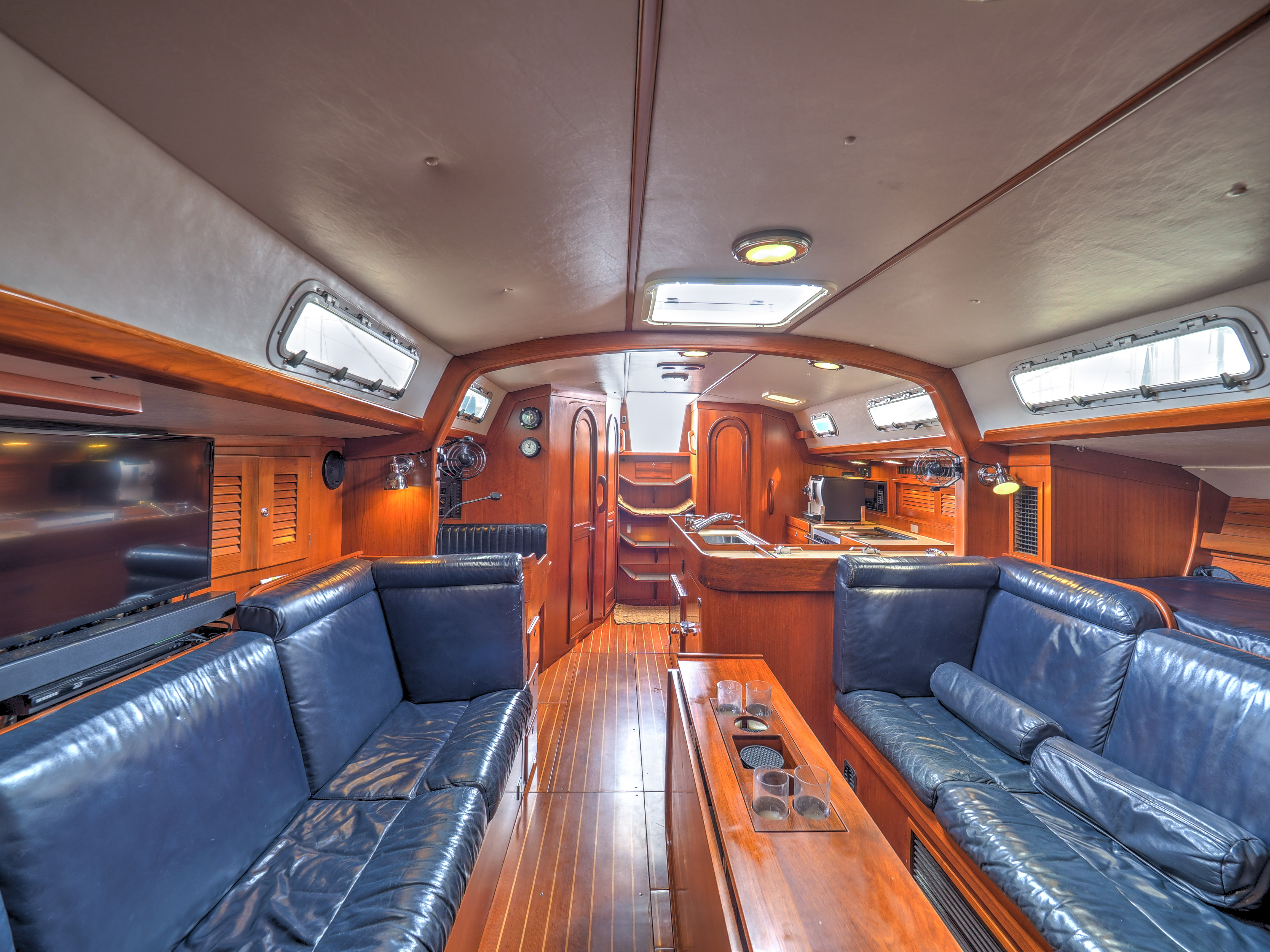 Aboard BLUE a 52ft (16.03m) luxury sailing yacht for Sale available with Fraser Yachts, built by J BOATS in 2003