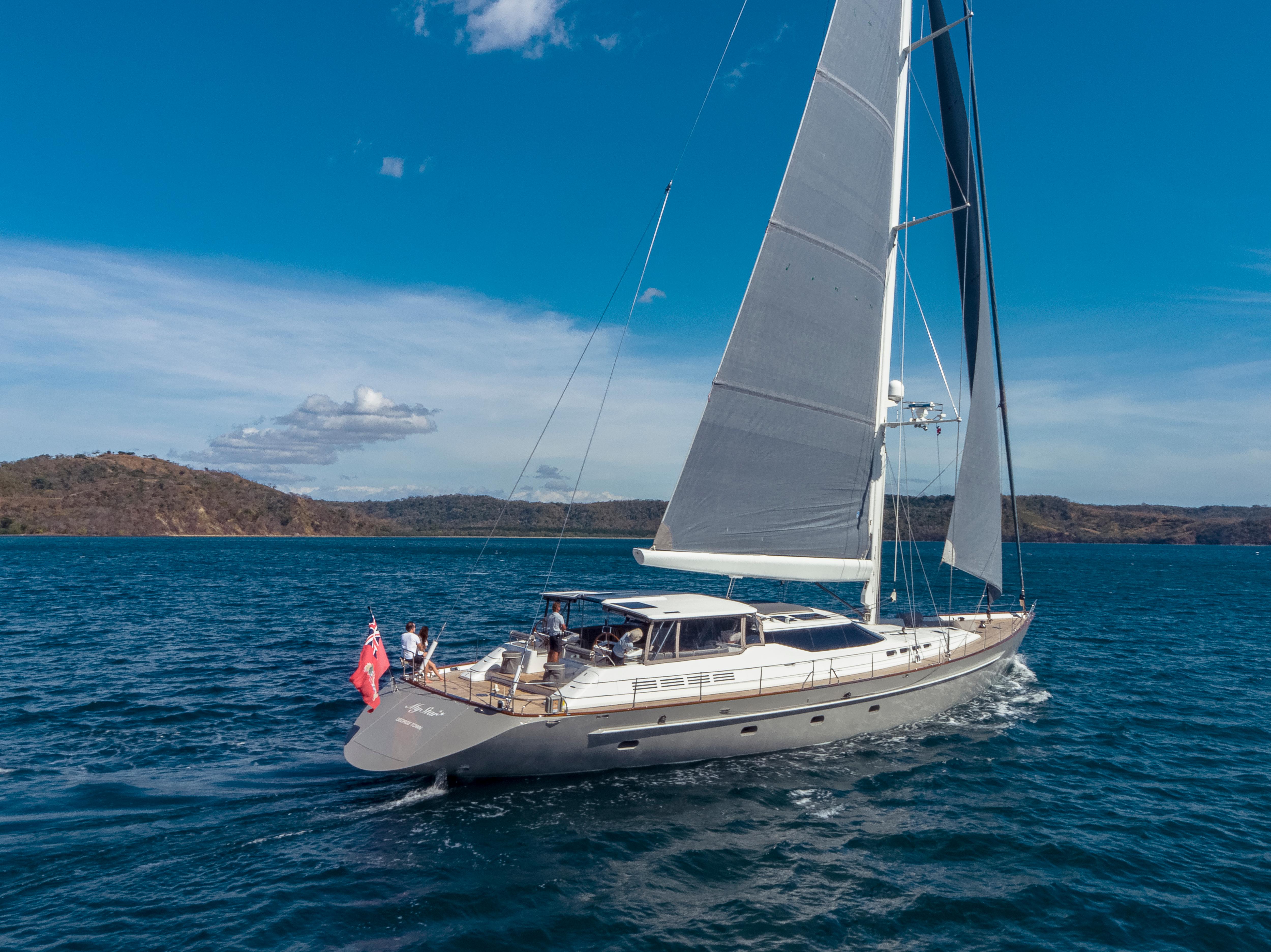 MY STAR sailing yacht for Sale by Fraser Yachts, built by ALLOY YACHTS