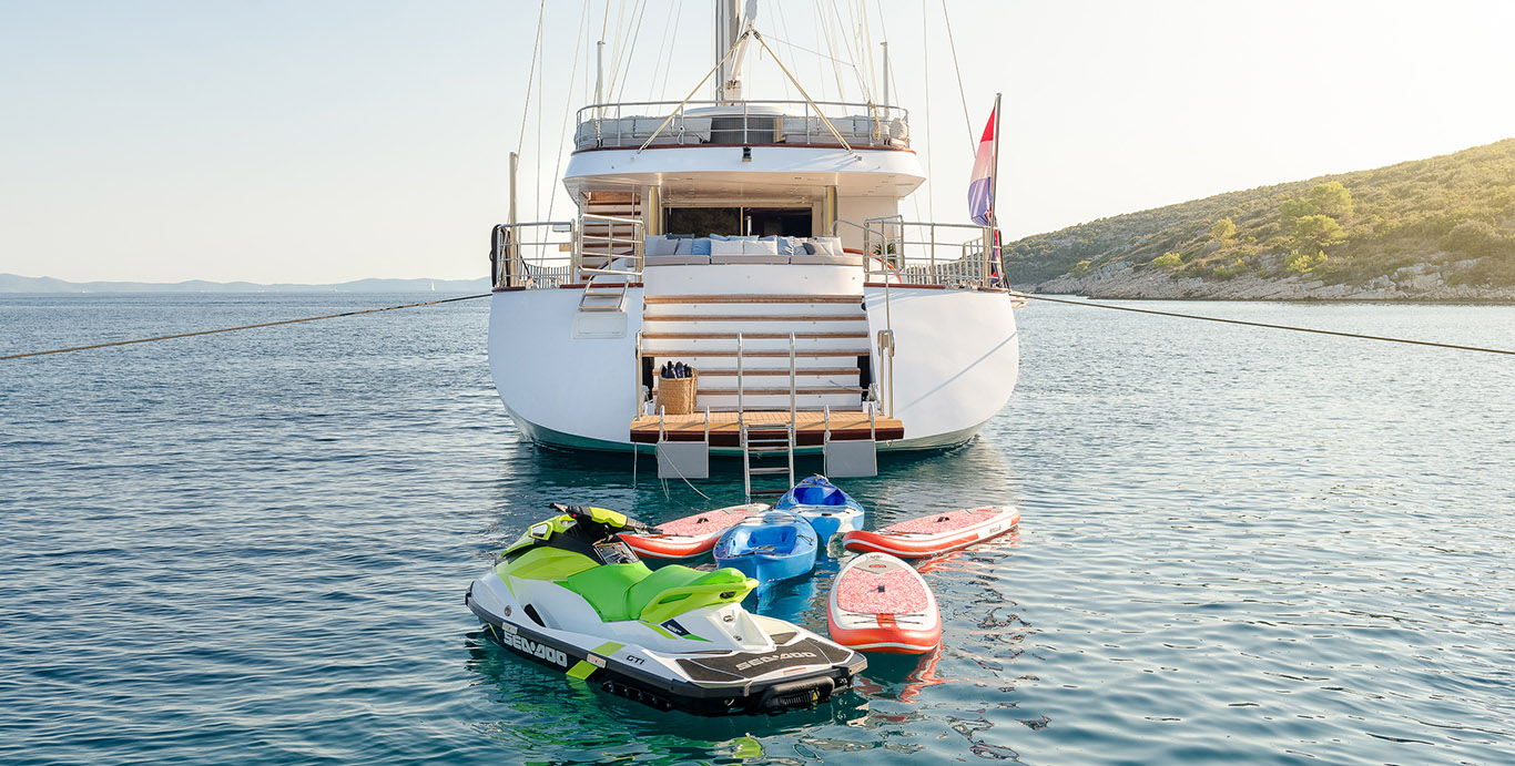 Aboard LADY GITA a 161ft (49.26m) luxury sailing yacht , built by ODISEJ in 2019