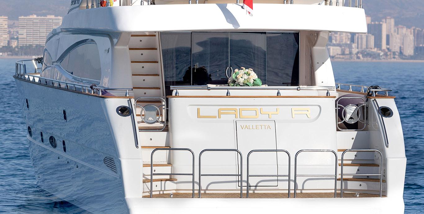 Aboard LADY R a 95ft (28.95m) luxury motor yacht , built by ASTONDOA in 2003