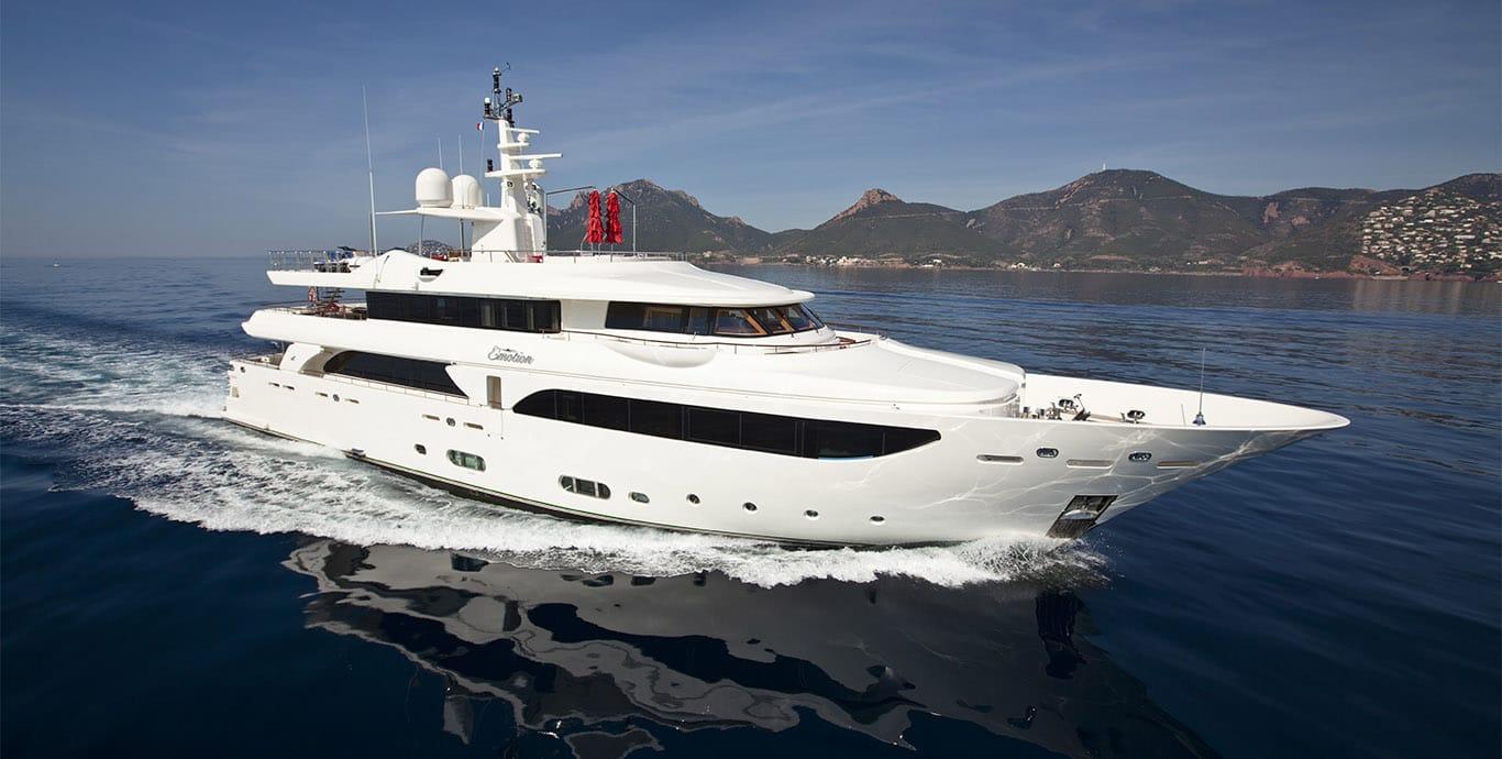 Aboard EMOTION² a 139ft (42.6m) luxury motor yacht , built by CRN in 2007