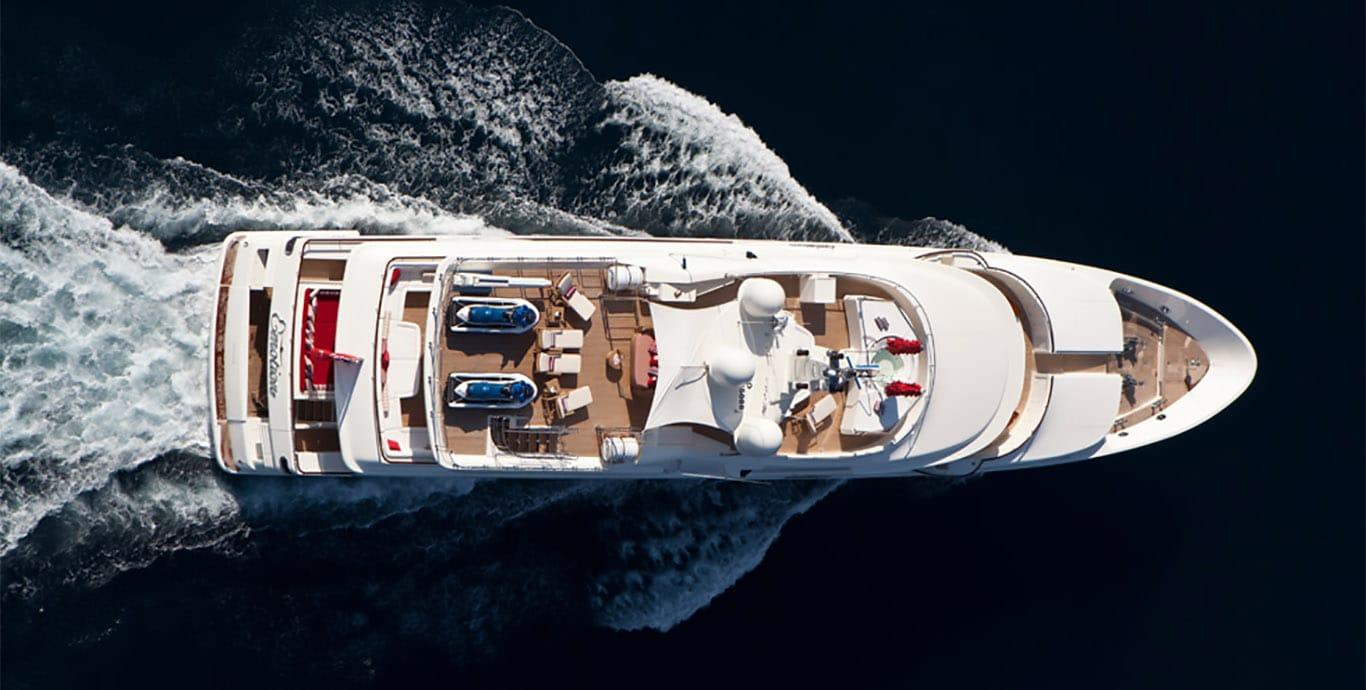 Aboard EMOTION² a 139ft (42.6m) luxury motor yacht , built by CRN in 2007