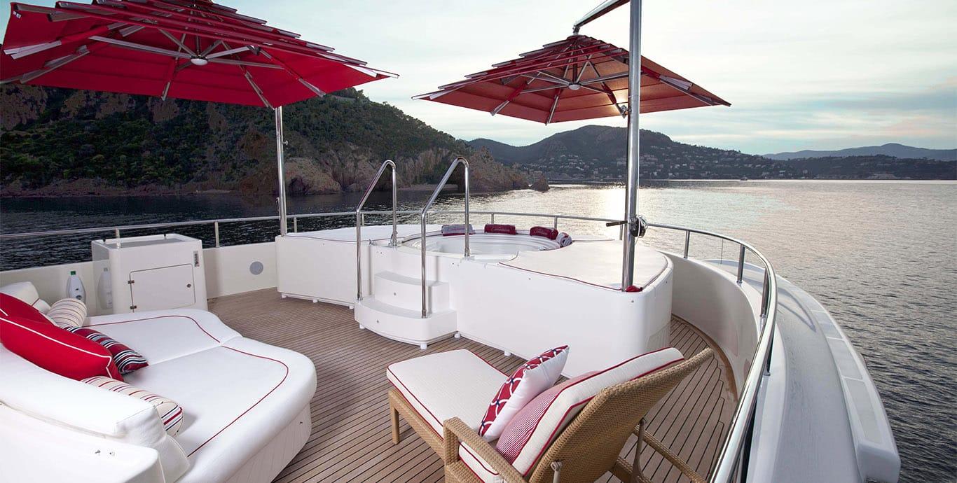Aboard EMOTION² a 139ft (42.6m) luxury motor yacht , built by CRN in 2007