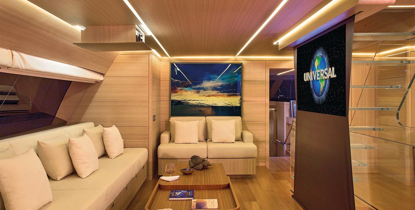 Aboard OHANA a 163ft (49.7m) luxury sailing yacht for Charter available with Fraser Yachts, built by FITZROY YACHTS in 2012