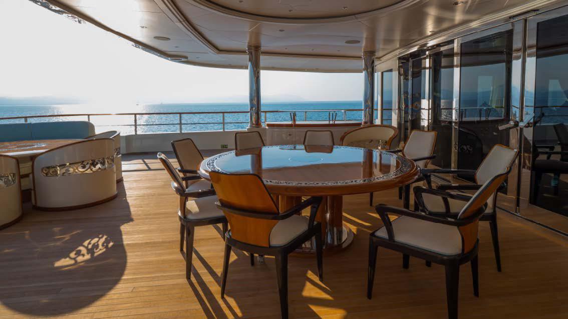 Aboard ELEMENTS a 262ft (80m) luxury motor yacht , built by YACHTLEY in 2019