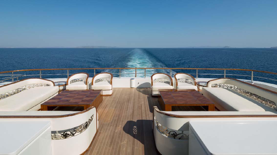 Aboard ELEMENTS a 262ft (80m) luxury motor yacht , built by YACHTLEY in 2019