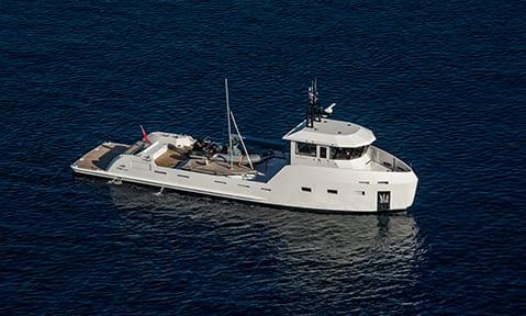 Aboard YXT 20 a 70ft (21.44m) luxury motor yacht , built by LYNX YACHTS in 2016