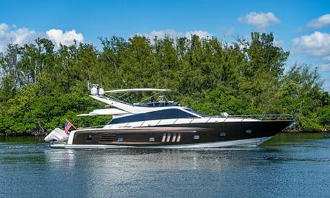 Aboard C2 MAZARIN a 78ft (23.9m) luxury motor yacht , built by TAMSEN YACHTS in 2011