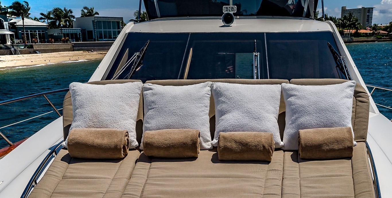 Aboard C2 MAZARIN a 78ft (23.9m) luxury motor yacht , built by TAMSEN YACHTS in 2011