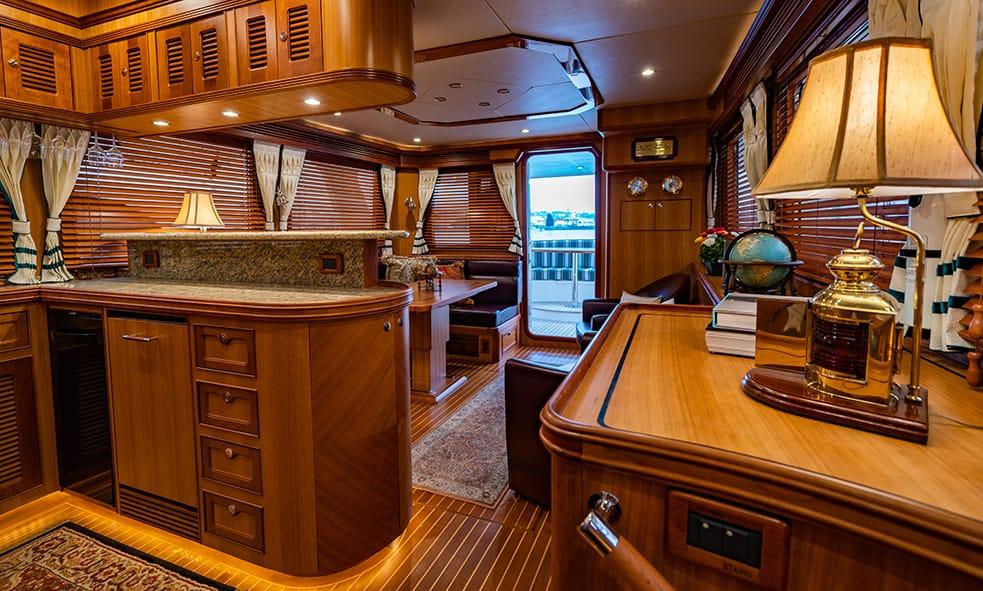 Aboard MS MIGRATION a 60ft (18.29m) luxury motor yacht , built by SELENE in 2016