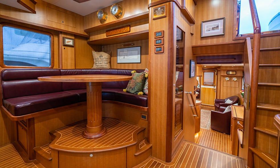 Aboard MS MIGRATION a 60ft (18.29m) luxury motor yacht , built by SELENE in 2016