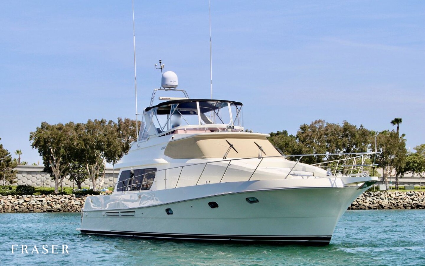 Aboard MAHALO a 57ft (17.37m) luxury motor yacht , built by MCKINNA in 2007