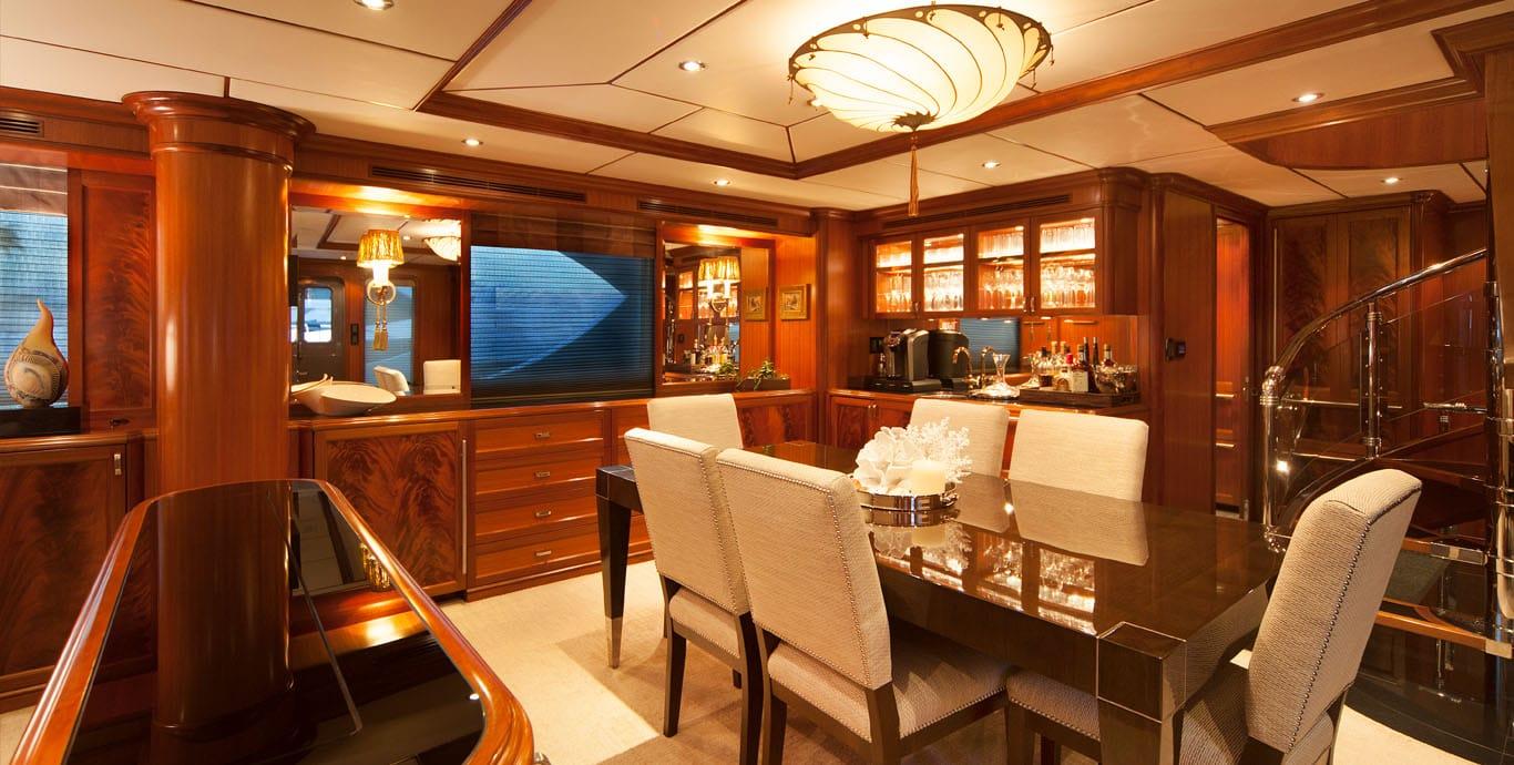 Aboard VEGA a 86ft (26.39m) luxury motor yacht , built by NORDHAVN in 2007