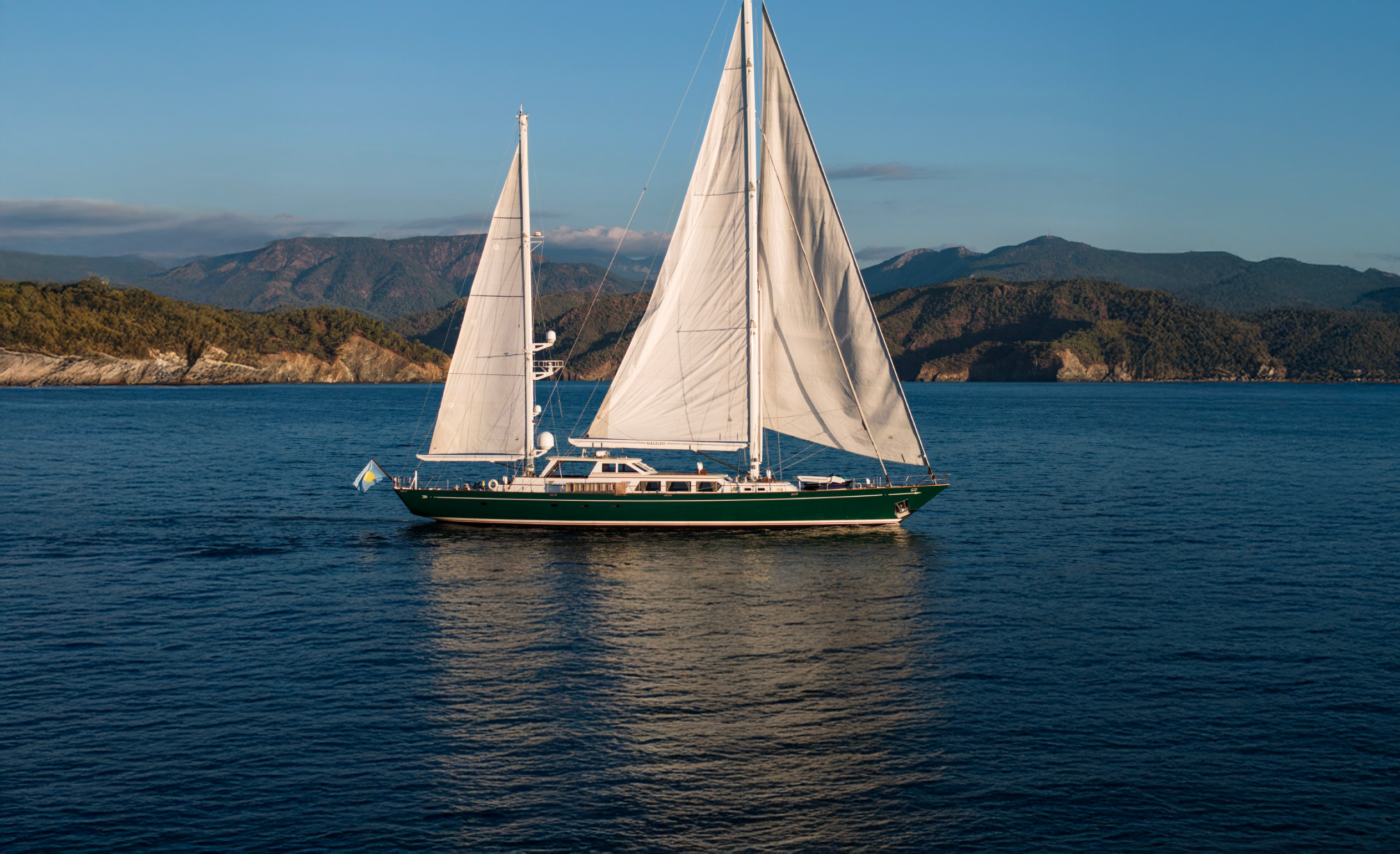 GALILEO sailing yacht for Sale by Fraser Yachts, built by PALMER JOHNSON