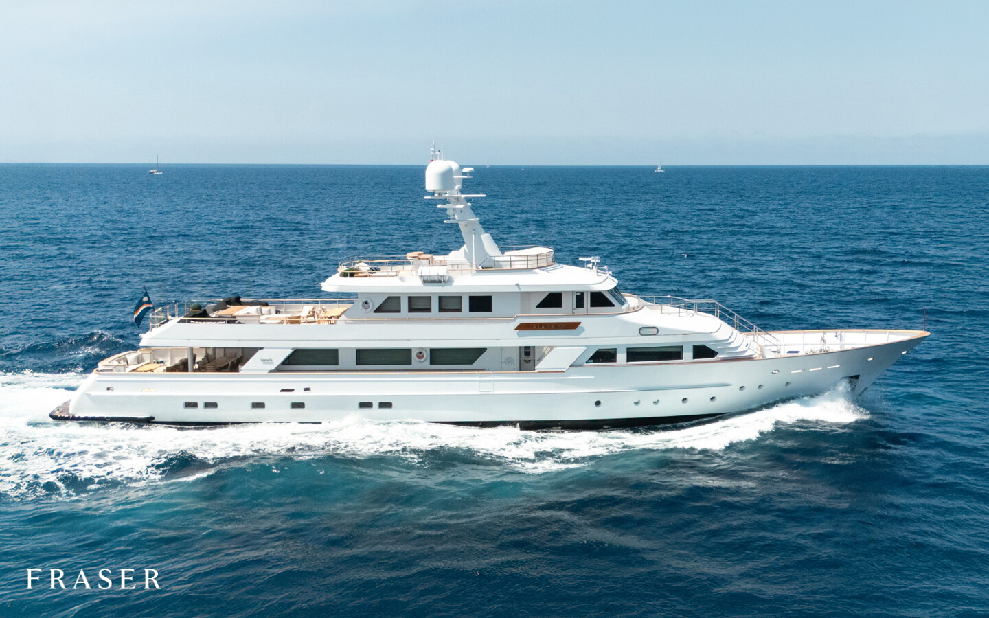 ALAIA motor yacht  by Fraser Yachts, built by FEADSHIP