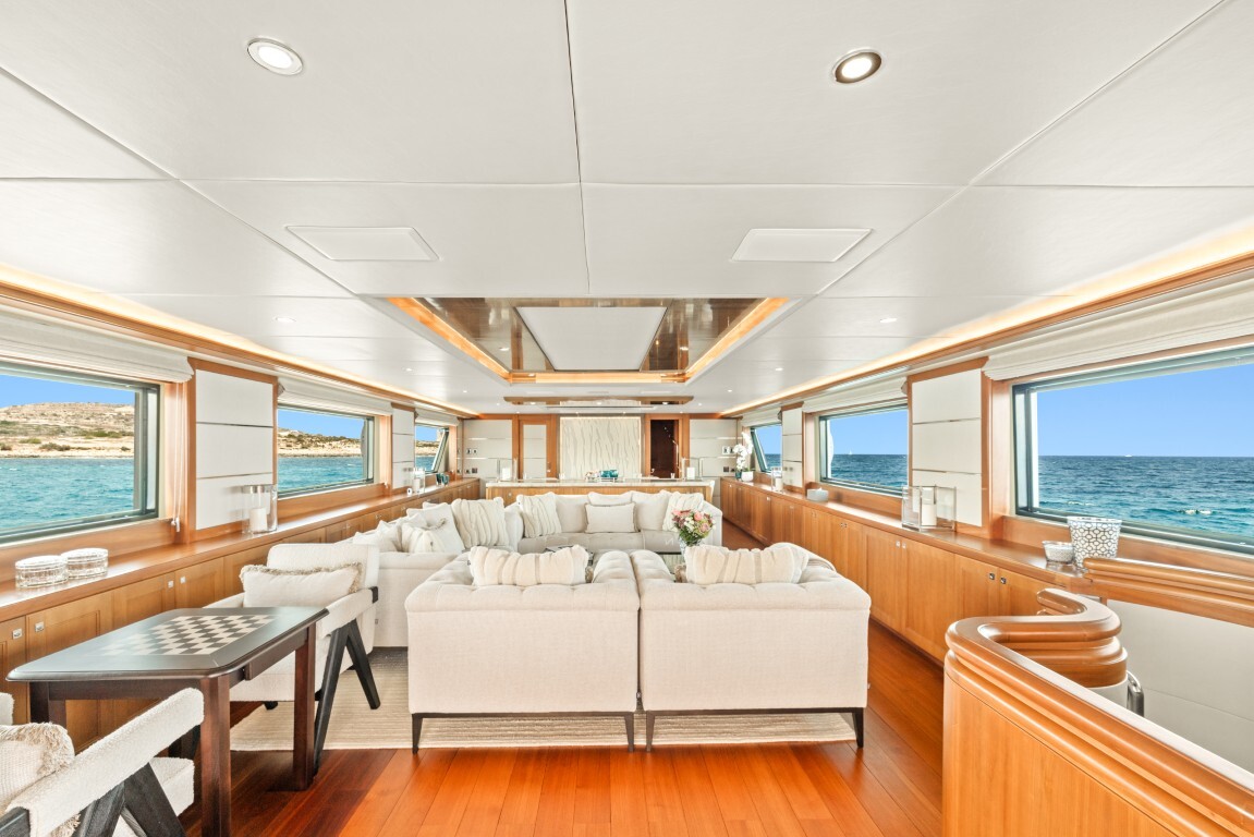 ALAIA motor yacht  by Fraser Yachts, built by FEADSHIP