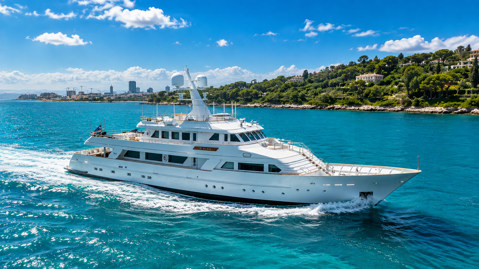 ALAIA motor yacht for Sale by Fraser Yachts, built by FEADSHIP