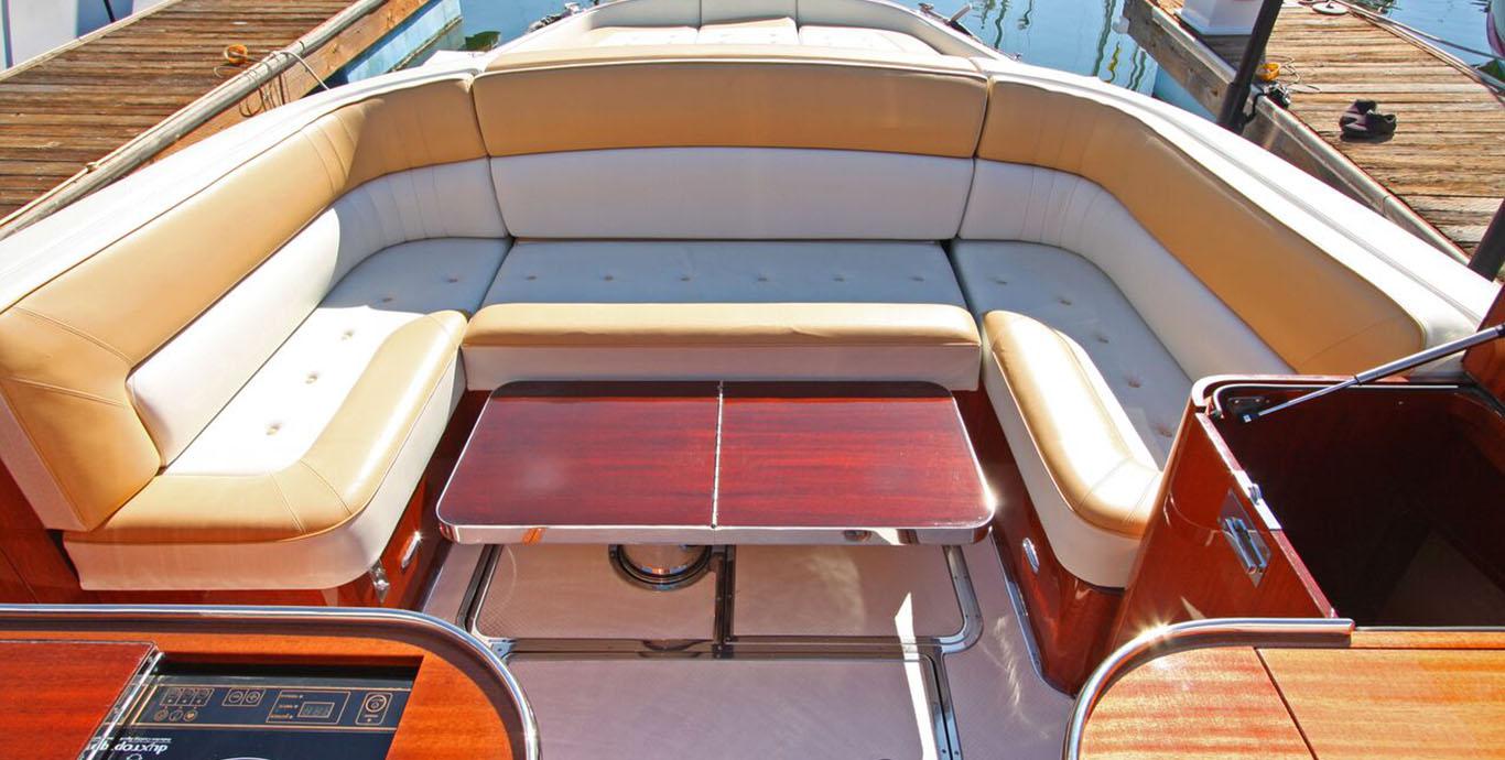 Aboard ODIN III a 42ft (12.8m) luxury motor yacht , built by J CRAFT in 2012