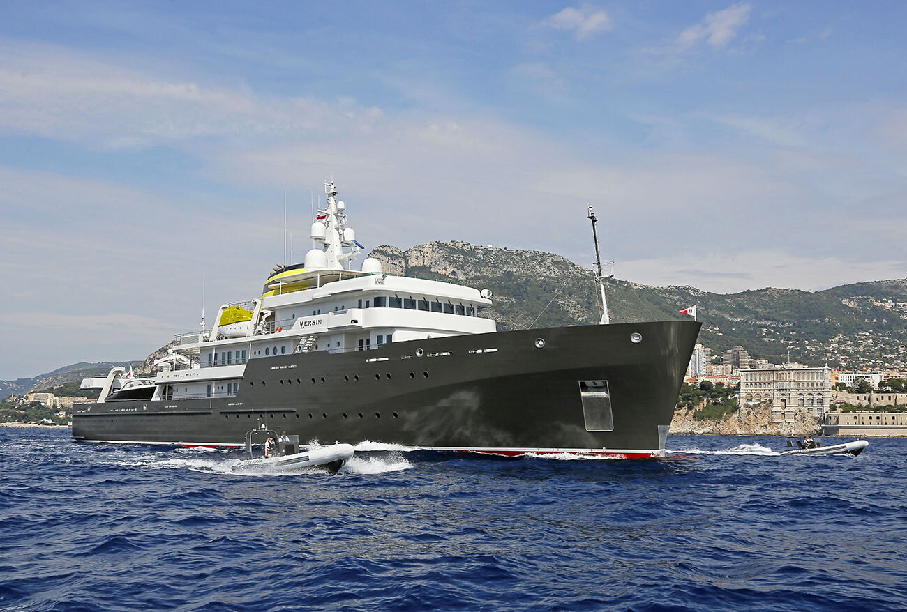 Ice class expedition yachts for sale Explorer yachts Fraser