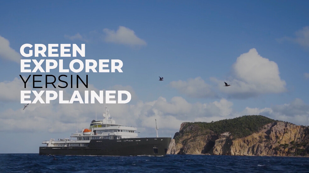 green explorer Yersin yacht for sale explained - YERSIN yacht for sale is also available for charter- Fraser yachts