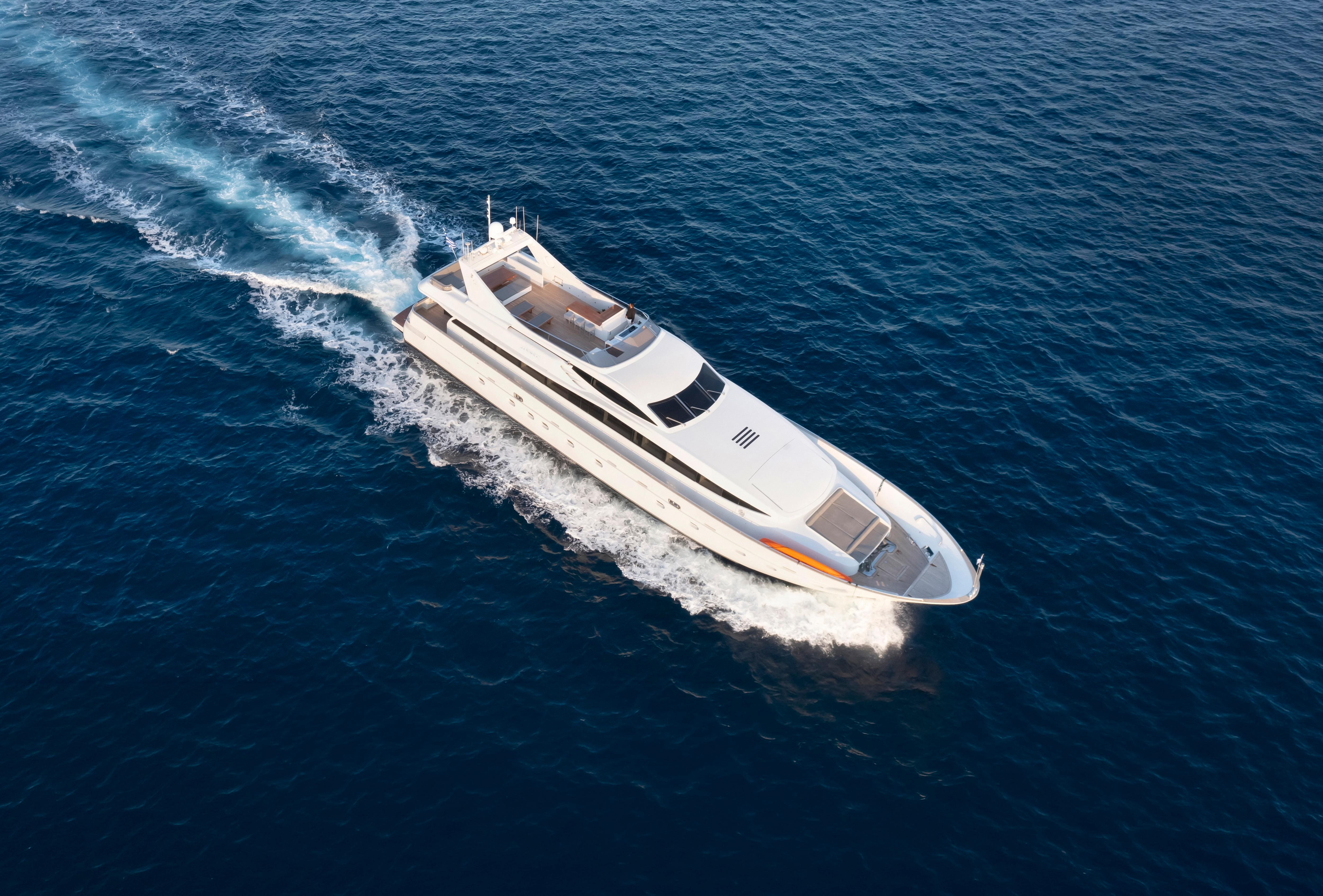 TROPICANA motor yacht for Charter by Fraser Yachts, built by ADMIRAL YACHTS