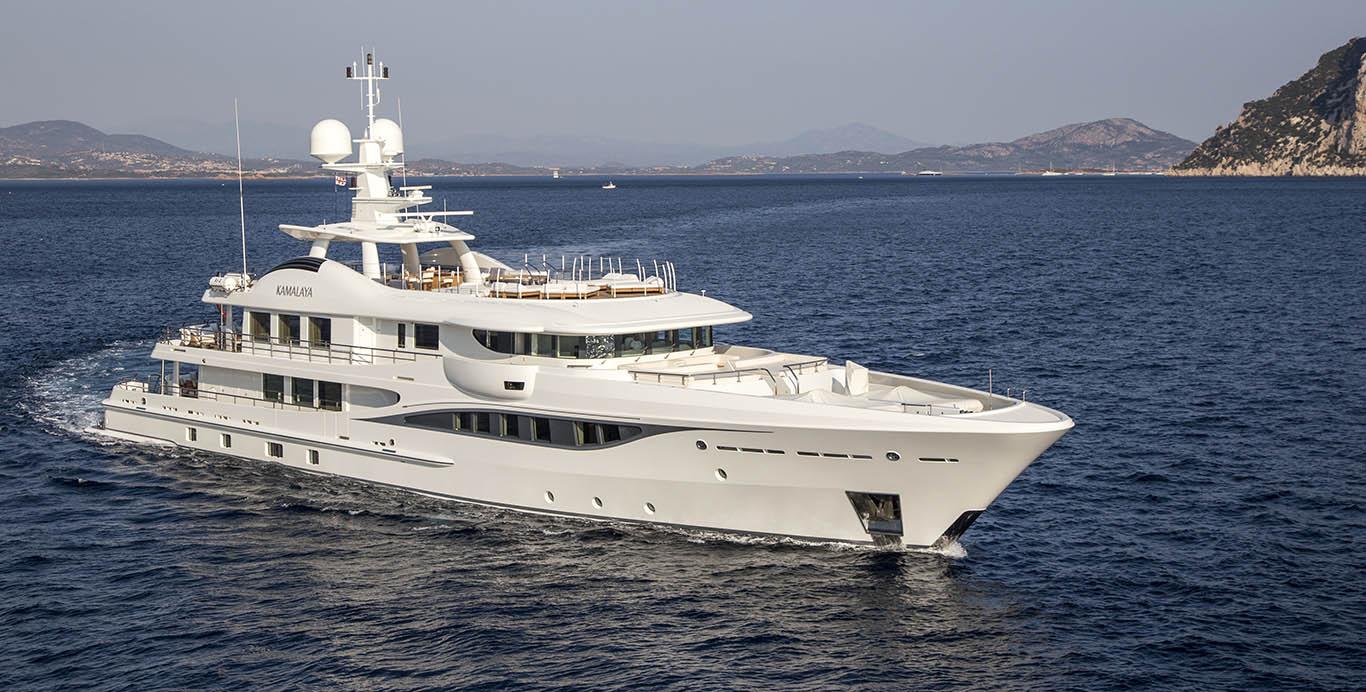 Aboard KAMALAYA a 180ft (55m) luxury motor yacht , built by AMELS in 2013