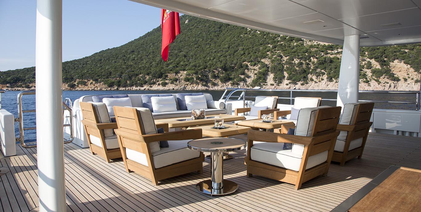 Aboard KAMALAYA a 180ft (55m) luxury motor yacht , built by AMELS in 2013