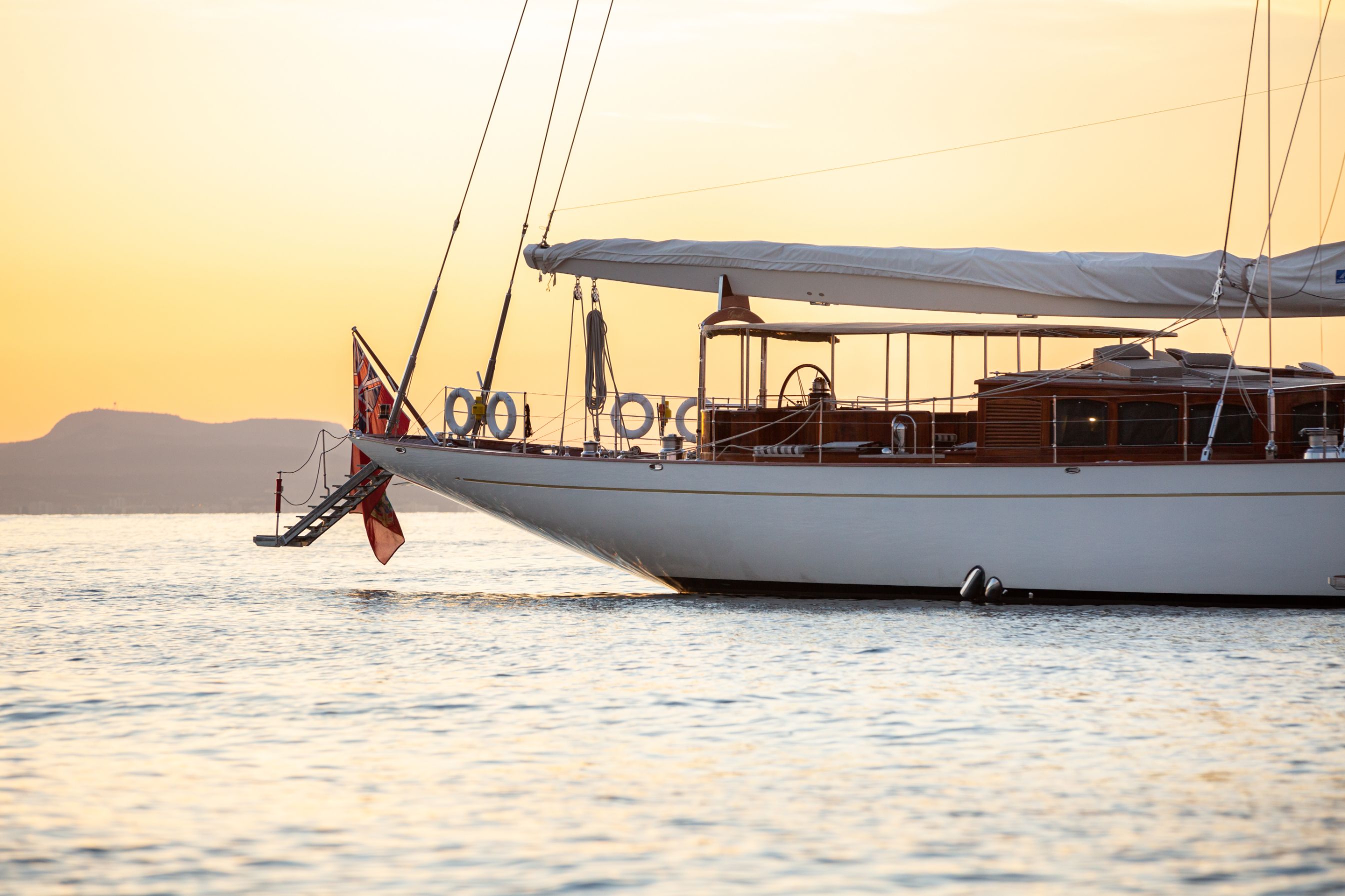 Aboard GWEILO a 155ft (47.4m) luxury sailing yacht for Sale available with Fraser Yachts, built by MENGI YAY in 2009